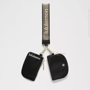 lululemon athletica Black Key & Card Holder Set